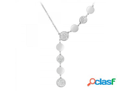 Collar SC_CRYSTAL Cristales (Acero - 49cm)