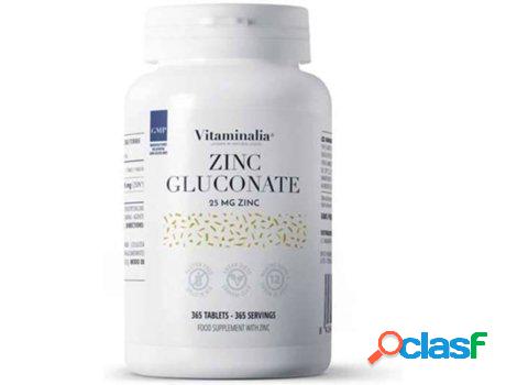 Complemento Alimentar VITAMINALIA Gluconato De Zinco (365