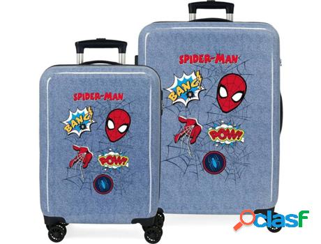 Conjunto de 2 Maletas de Viaje MARVEL Spiderman ABS Rígida