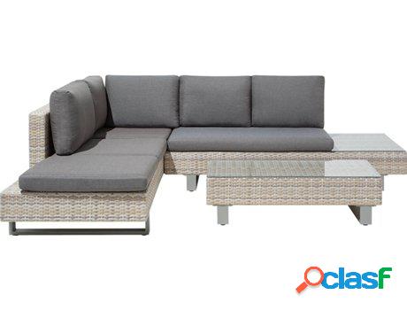 Conjunto de Jardín Set Relax para Jardín Lanciano (Gris -