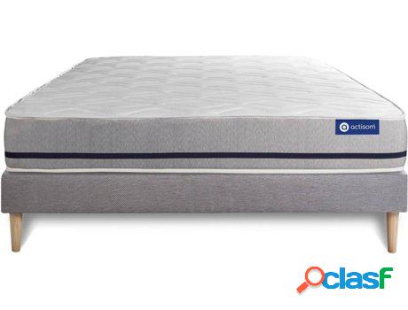 Conjunto de Somier + Colchón ACTISOM Actiflex Soft (Gris -