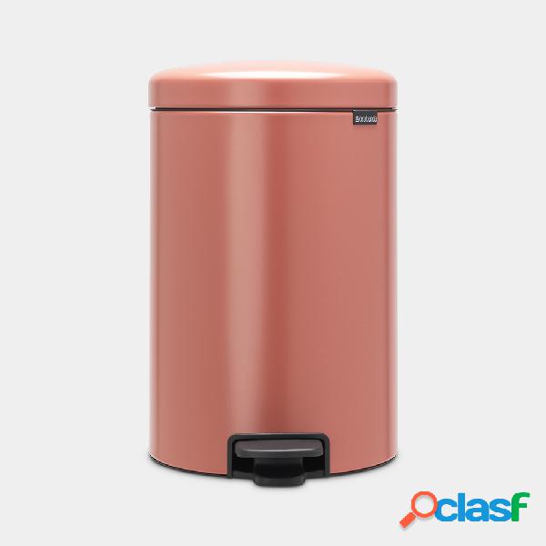 Cubo de Basura Brabantia NewIcon Terracotta Pink 20L