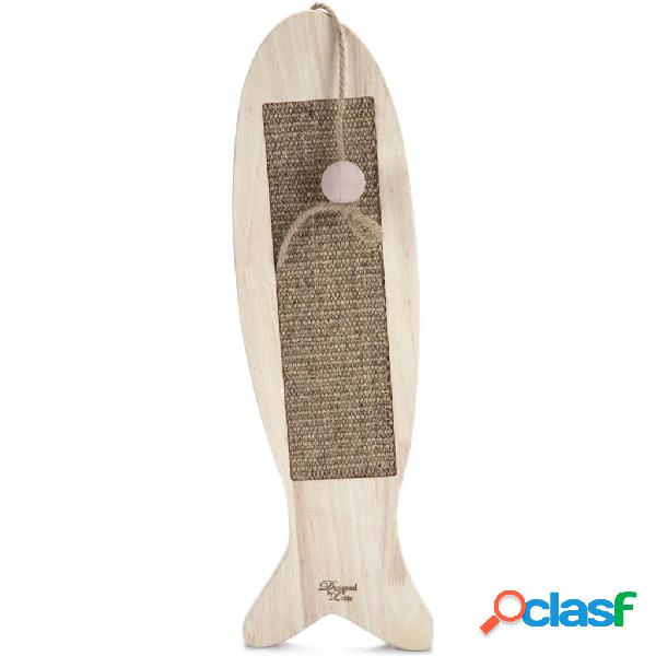 Designed by Lotte Pescado rascador Coddy 75x17x2 cm madera