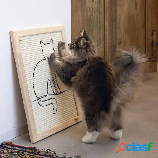 Designed by Lotte Tabla rascador para gatos Sammy madera