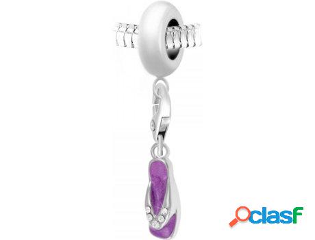 Dije SC_CRYSTAL Cristales (Acero - Morado - 39 mm x 6mm)