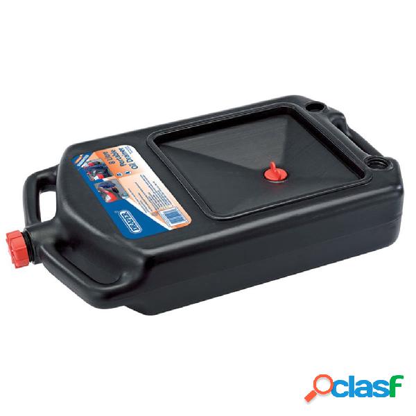 Draper Tools Contenedor de drenaje portátil para aceite 8 L