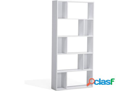 Estanterías Orilla (Blanco - MDF -23x83x174 cm)