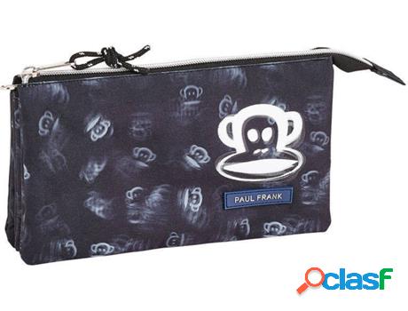 Estuche Triple PAUL FRANK Triple (22x3x12cm)