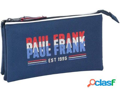 Estuche Triple PAUL FRANK Triple (22x3x12cm)