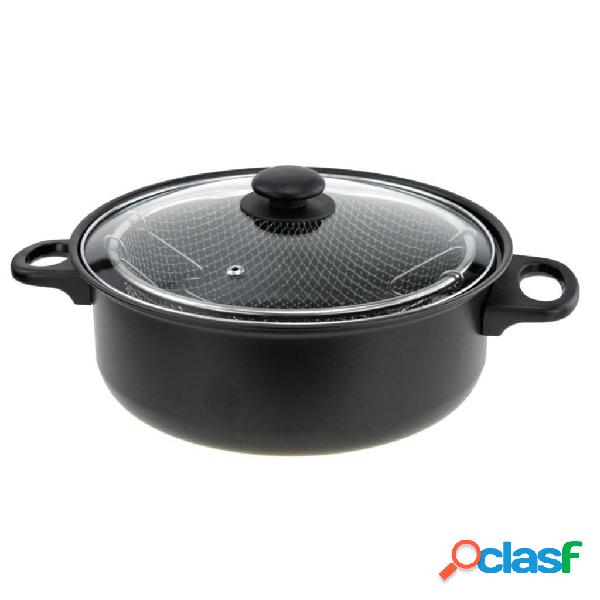 Excellent Houseware Sartén con tapa de vidrio 26 cm