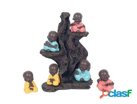 Expositor Con 12 Budas Incluye 12 Unidades Figuras Budas
