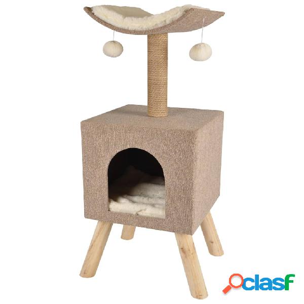 FLAMINGO Árbol rascador para gatos Scandi beige