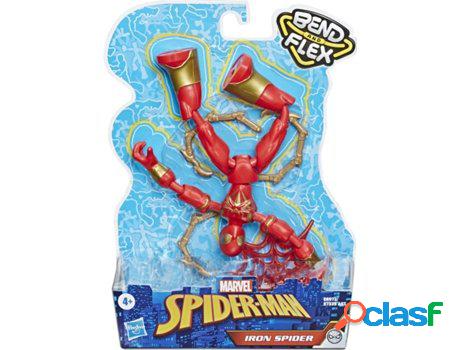Figura de Acción SPIDER-MAN Iron Spider Bend and Flex (Edad