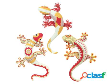 Figuras De Lagartos Incluye 3 Unidades Figuras Animales