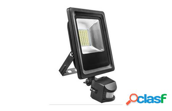 Foco Proyector con Sensor Led 30W 6500 K 2700 Lm Ip65