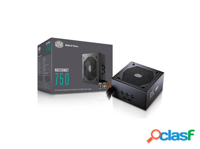 Fuente de Alimentación COOLER MASTER MasterWatt 750W Semi