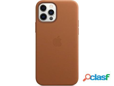 Funda MagSafe iPhone 12 / 12 Pro APPLE Piel Marrón Caramelo