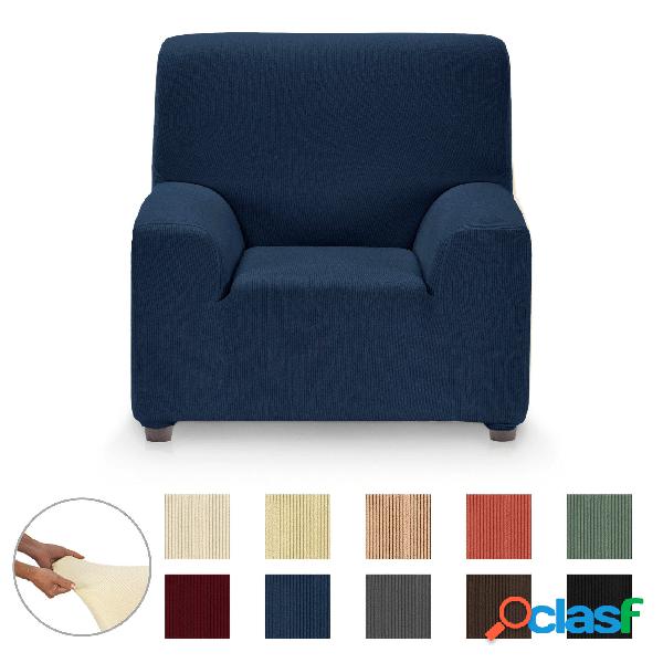 Funda de Sillón Elástica Modelo Rustica 1 Plaza (70 - 115