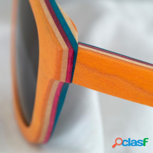 Gafas de Sol polarizadas de madera RODNEY CITRIC | by