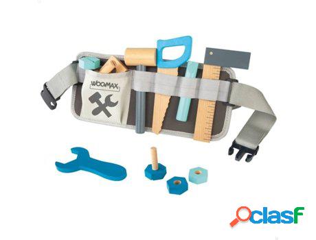 Herramientas WOOMAX de madera para niños (3 años -