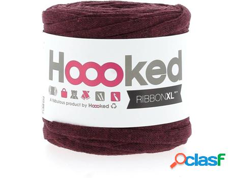 Hilo de Algodón HOOOKED RibbonXL Maroon Rust (Rojo - 60 m)