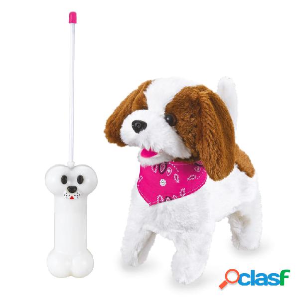 JAMARA Perrito de peluche por radiocontrol Lucky blanco y