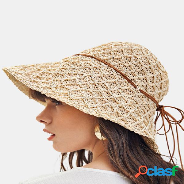 JASSY Pajita plegable para mujer Sombrero Travel Casual