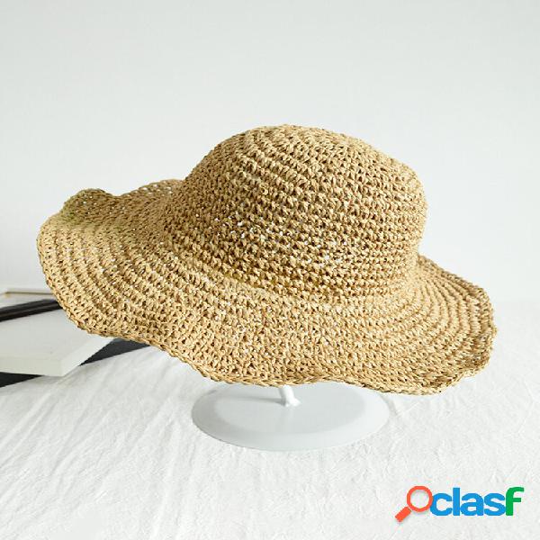 JASSY Pajita plegable para mujer Sombrero Travel Vacation