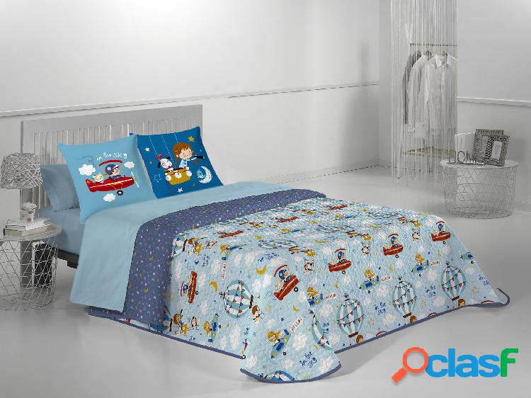 JVR Colcha Bouti Estampada Modelo Holiday - 235 cm Tejidos