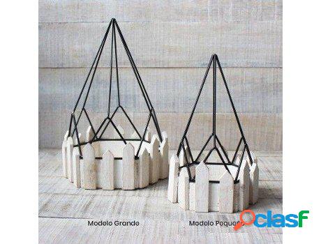 Jaula Decorativa HOGAR Y MÁSPara Diseño Geométrico France