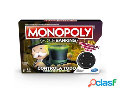 Juego de Mesa HASBRO Monopoly Voice Banking (Edad Mínima: