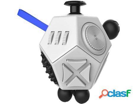 Juguete antiestrés INF Fidget Cube Blanco / negro
