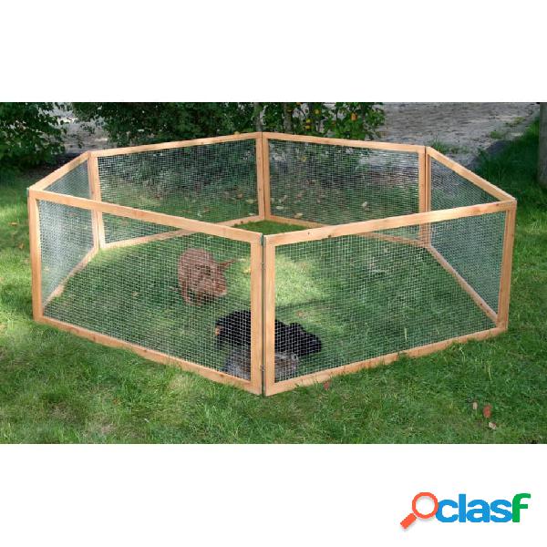 Kerbl Corral para mascotas al aire libre Vario madera