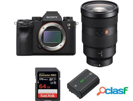 Kit Cámara Mirrorless, Objectivo y Accesorios SONY ALPHA A9