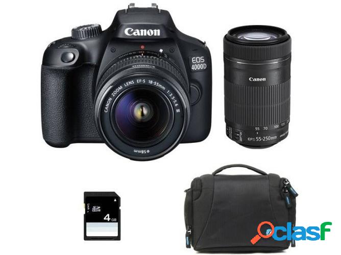 Kit Cámara Réflex CANON EOS 4000DEF-S 18-55 MM F3.5-5.6