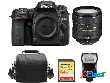 Kit Cámara Réflex NIKON D7500 + AF-S DX 16-80MM F2.8-4E ED
