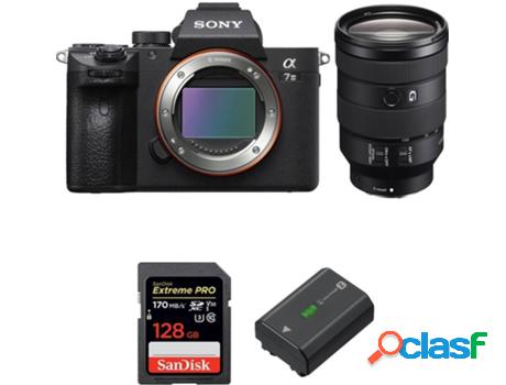 Kit Cámara SONY ALPHA 7 III FE 24-105 mm f/4 G OSS +