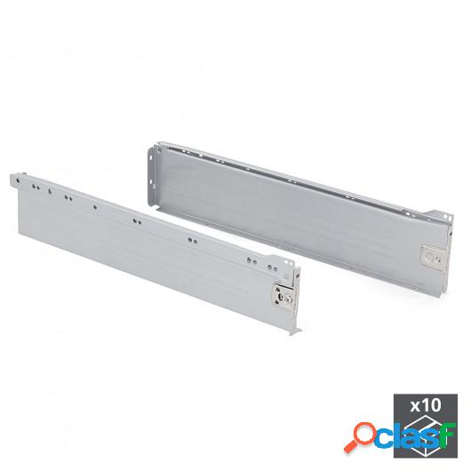 Kit cajón de cocina Ultrabox, altura 118 mm, prof. 500 mm,