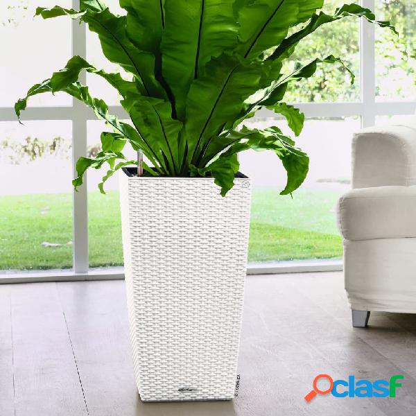 LECHUZA Macetero CUBICO Cottage 30 ALL-IN-ONE blanco