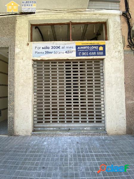 LOCAL COMERCIAL ALQUILER CON OPCION A COMPRA