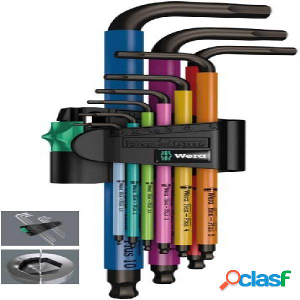 Llave Allen Hexagonal Larga Bola 1,5-10Mm Wera