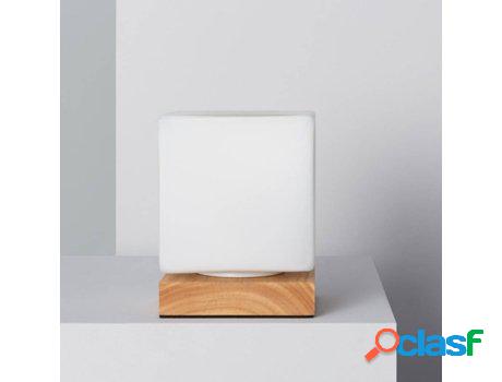 Lámpara de Mesa LEDKIA Retilles (Blanco - E27 - 60 W)