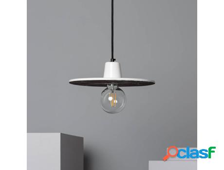 Lámpara de Suspensión LEDKIA Vinyl (Blanco, Negro - E27 -