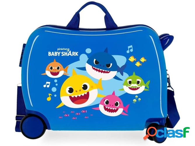 Maleta de Cabina NICKELODEON Ocean Sharks Azul (50x38x20cm)