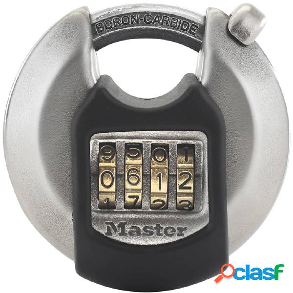 Master Lock Candado redondo Excell acero inoxidable 70 mm