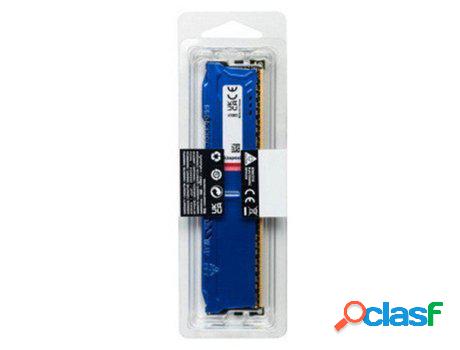Memoria RAM DDR3 KINGSTON (1 x 4 GB - 1866 MHz - Azul)