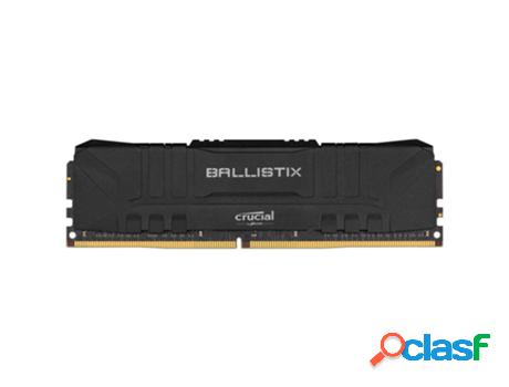 Memoria RAM DDR4 MICRON (1 x 16 GB - 3200 MHz - Negro)