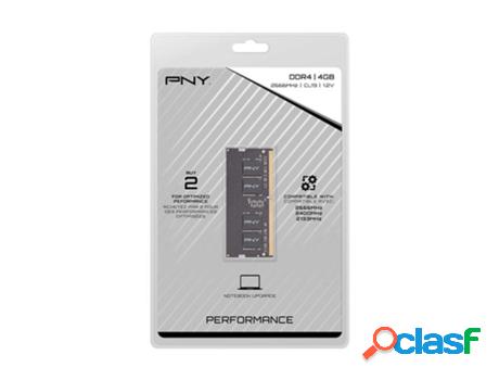Memoria RAM DDR4 PNY (1 x 4 GB - 2666 MHz)