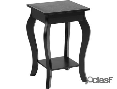 Mesa Auxiliares Avon (Negro - MDF -42x42x60 cm)