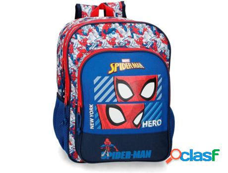 Mochila Escolar MARVEL Spiderman Hero Azul (30x40x13 cm)